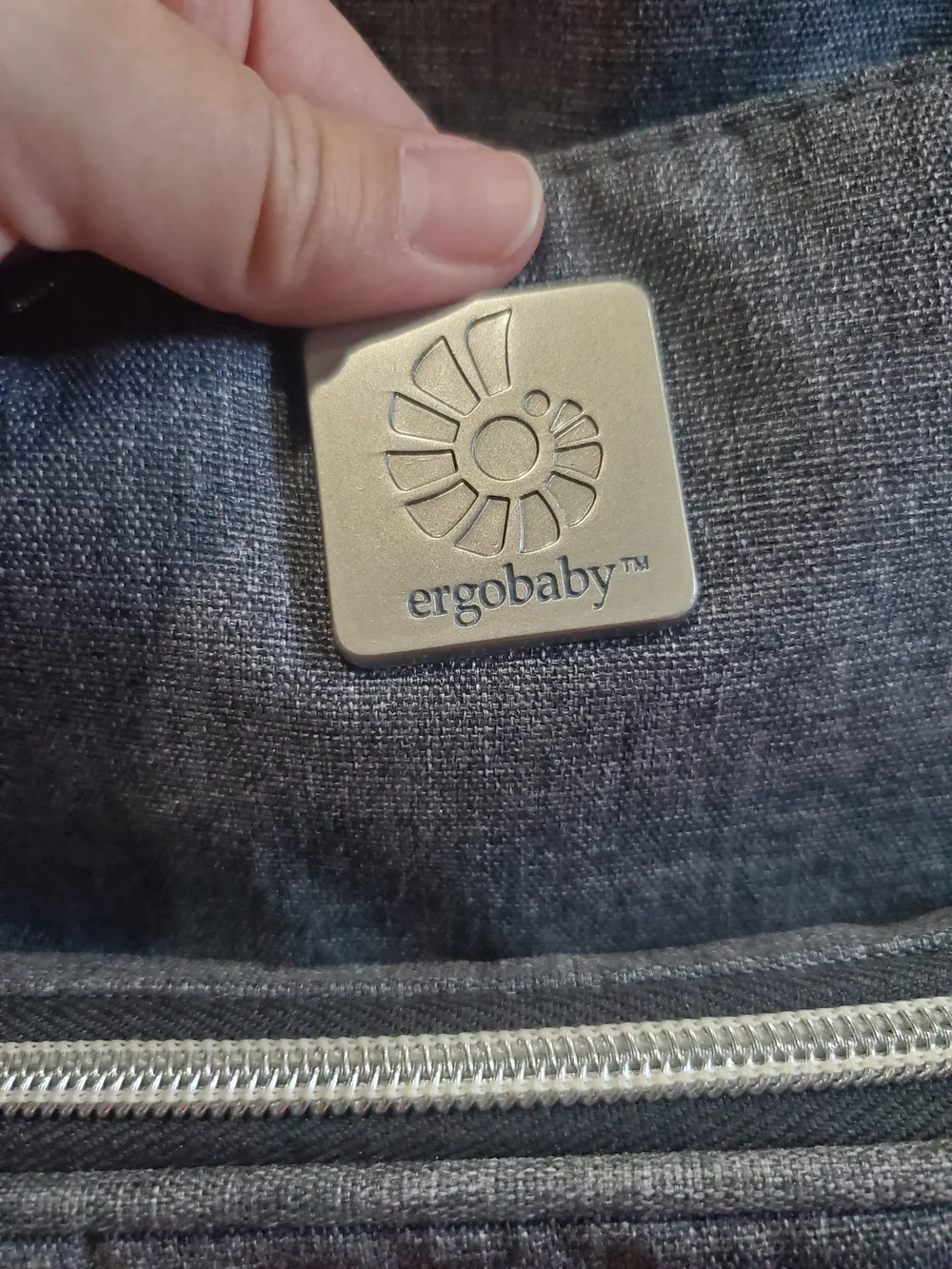 Ergobaby Grey Diaper Bag